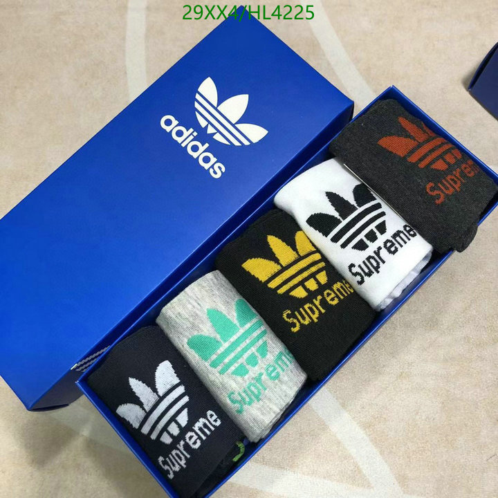 at cheap price DHgate best quality replica adidas socks Code: HL4225