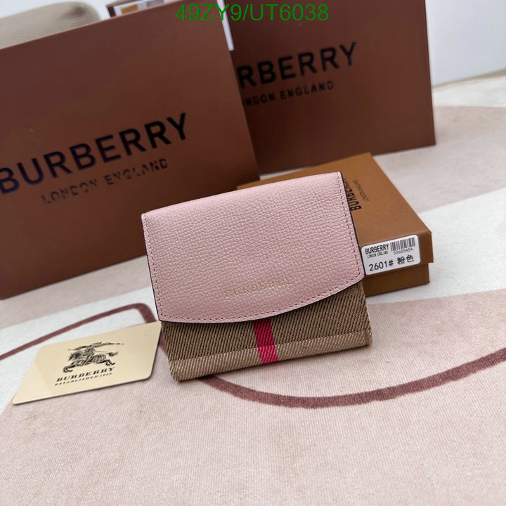 the most popular Burberry AAAA Quality Replica Wallet Code: UT6038