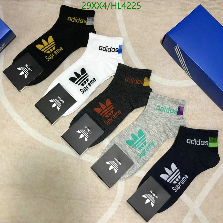 at cheap price DHgate best quality replica adidas socks Code: HL4225