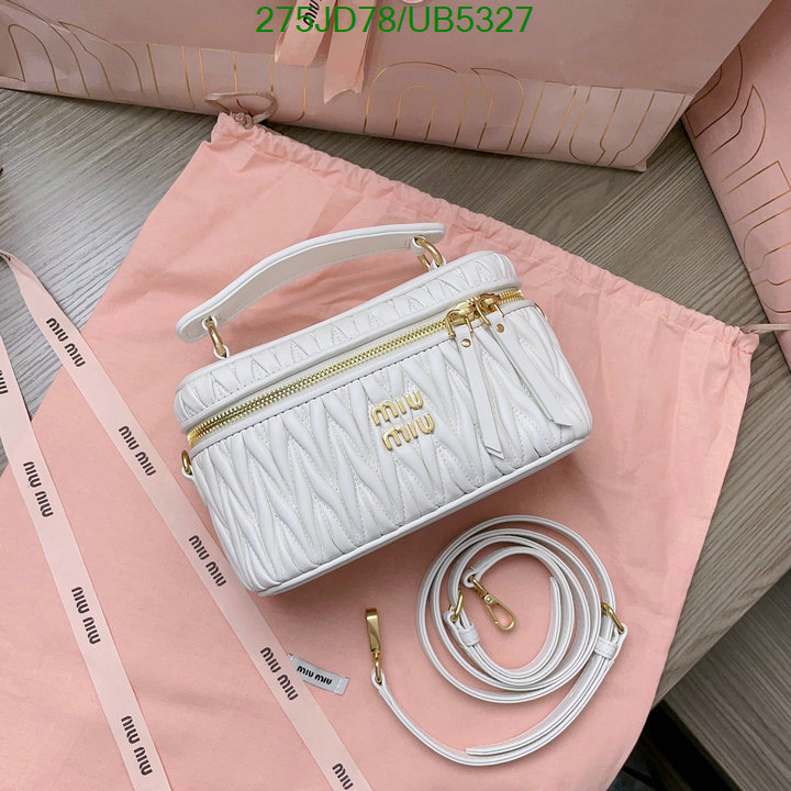 mirror quality Perfect Mirror Quality Replica MiuMiu Bag Code: UB5327