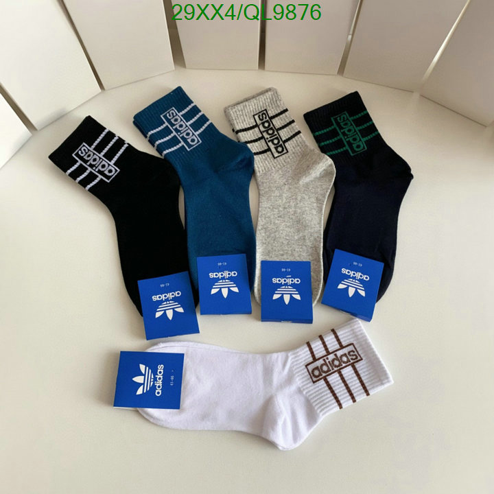 buy 2023 replica DHgate best quality replica adidas socks Code: QL9876