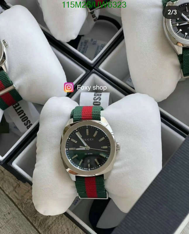 outlet 1:1 replica DHgate 1:1 Quality Fake Gucci Watch Code: UW6323
