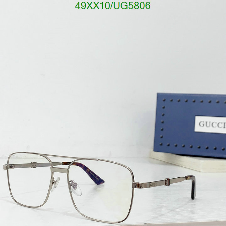 replica 1:1 Popular AAA+ Fake Gucci Glasses Code: UG5806