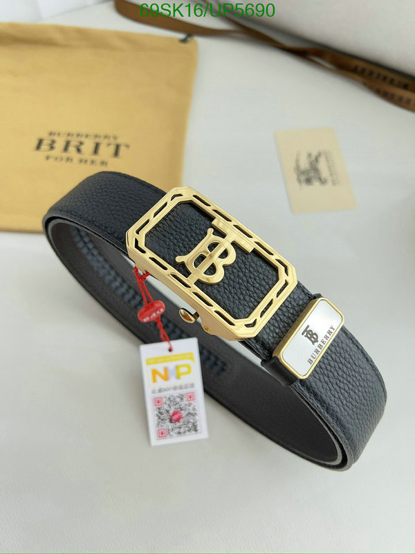 mirror copy luxury Knockoff Highest Quality Burberry Belt Code: UP5690