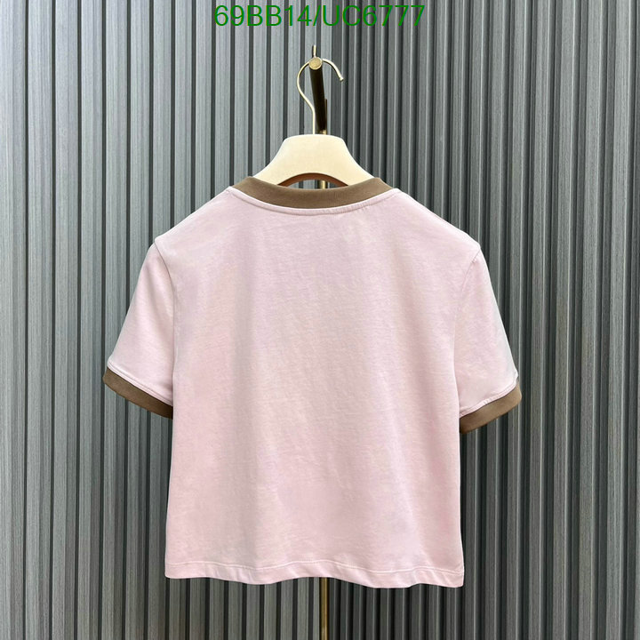 what 1:1 replica MIUMIU Clothing Replica Code: UC6777