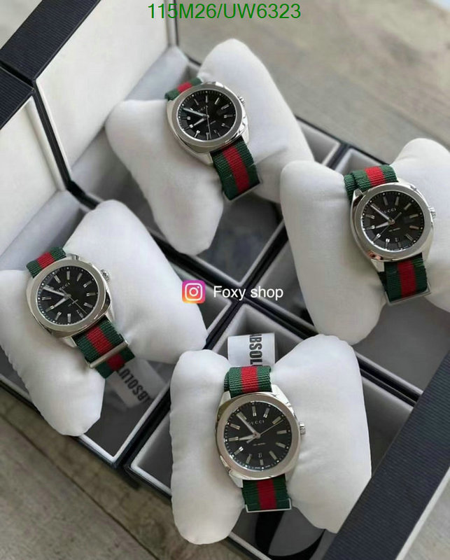 outlet 1:1 replica DHgate 1:1 Quality Fake Gucci Watch Code: UW6323