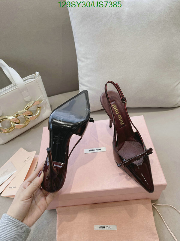 first copy High Quality Replica Miu Miu Women's Shoes Code: US7385