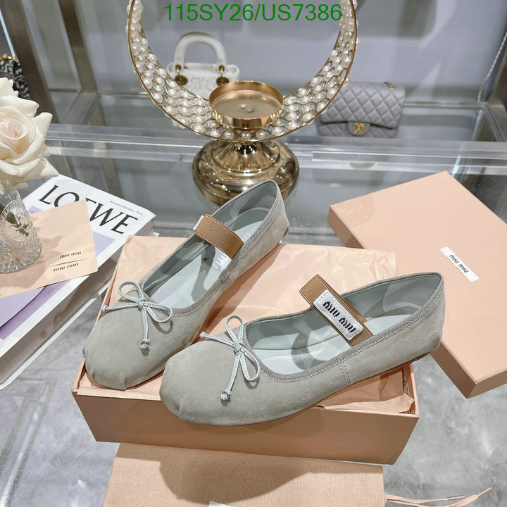 online from china High Quality Replica Miu Miu Women's Shoes Code: US7386