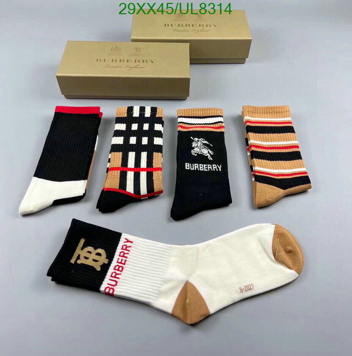 2024 aaaaa replica customize Affordable Replica Burberry Socks Code: UL8314