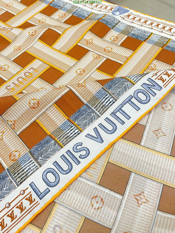 fake designer Perfect Fake Louis Vuitton Scarf LV Code: UM8737
