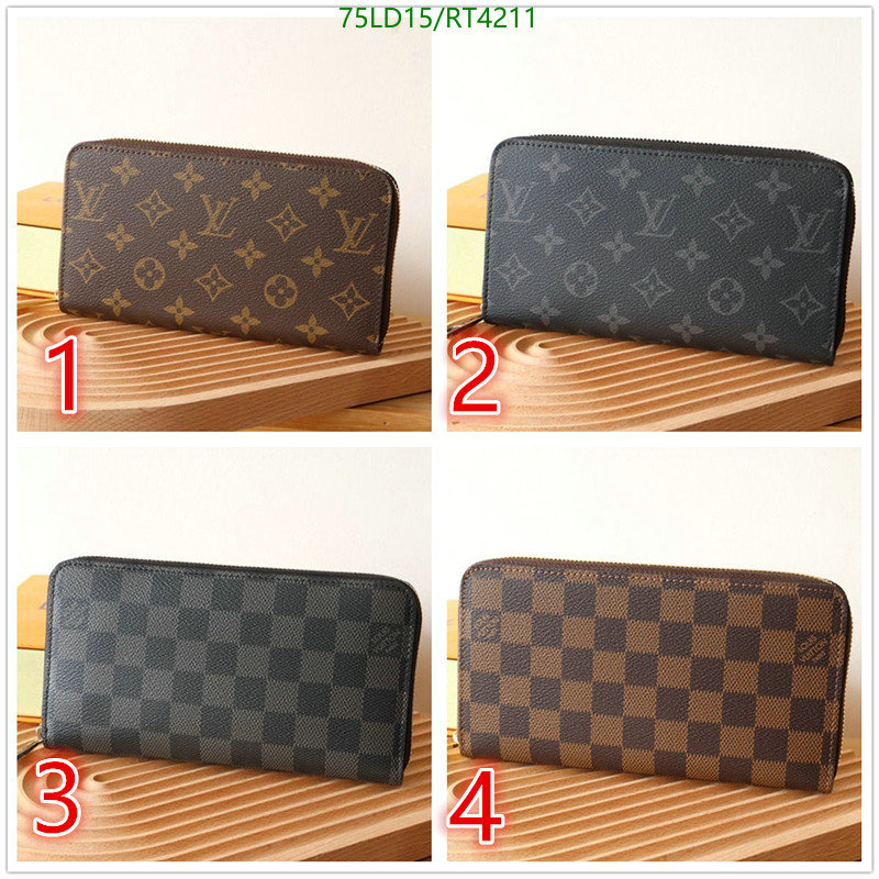 only sell high-quality Louis Vuitton Best High Quality Replica Wallet LV Code: RT4211