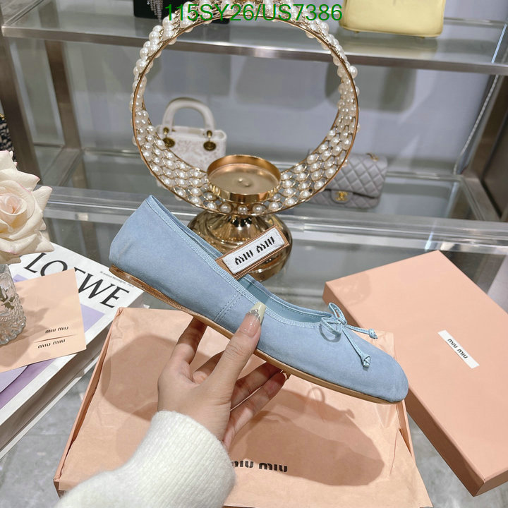 online from china High Quality Replica Miu Miu Women's Shoes Code: US7386