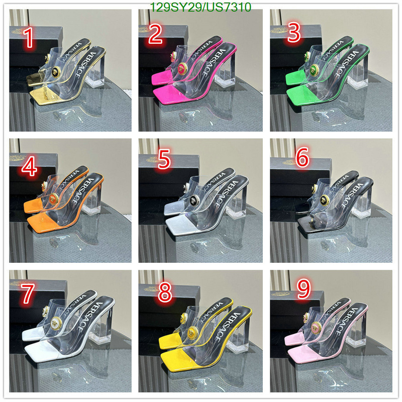 how to buy replica shop Copy 1:1 Quality Versace Women's Shoes Code: US7310