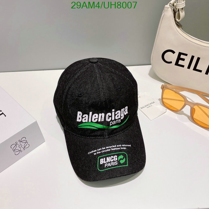 wholesale replica shop Fashion Replica Balenciaga Hat Code: UH8007