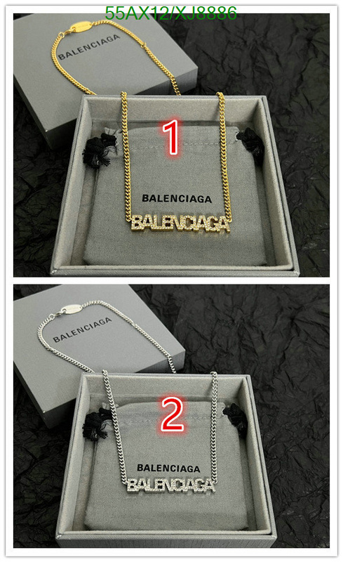 High-end replica Balenciaga Jewelry Code: XJ8886