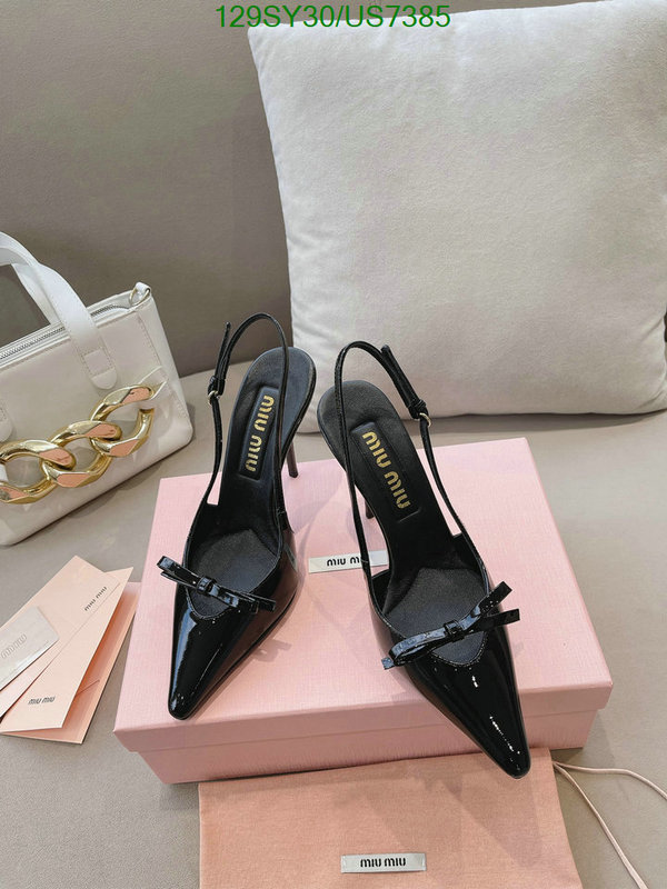 first copy High Quality Replica Miu Miu Women's Shoes Code: US7385