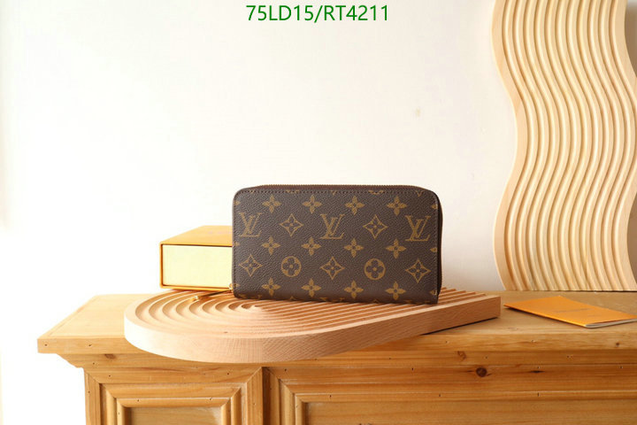 only sell high-quality Louis Vuitton Best High Quality Replica Wallet LV Code: RT4211