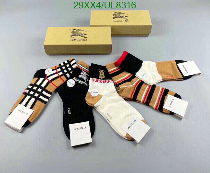 wholesale designer shop Affordable Replica Burberry Socks Code: UL8316