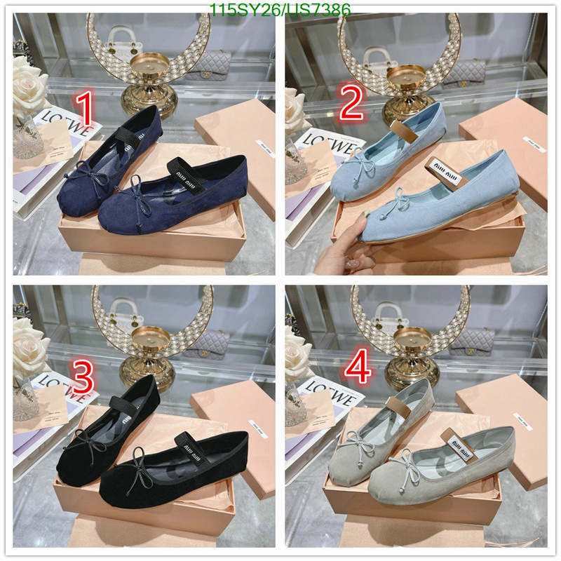 online from china High Quality Replica Miu Miu Women's Shoes Code: US7386