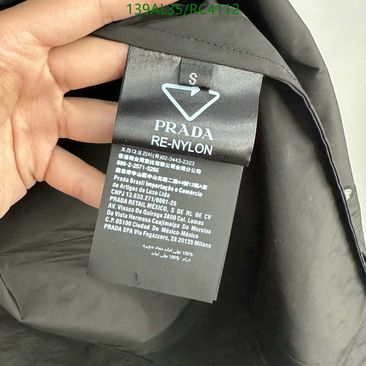replcia cheap from china 1:1 Quality Replica Prada Clothes Code: RC4112