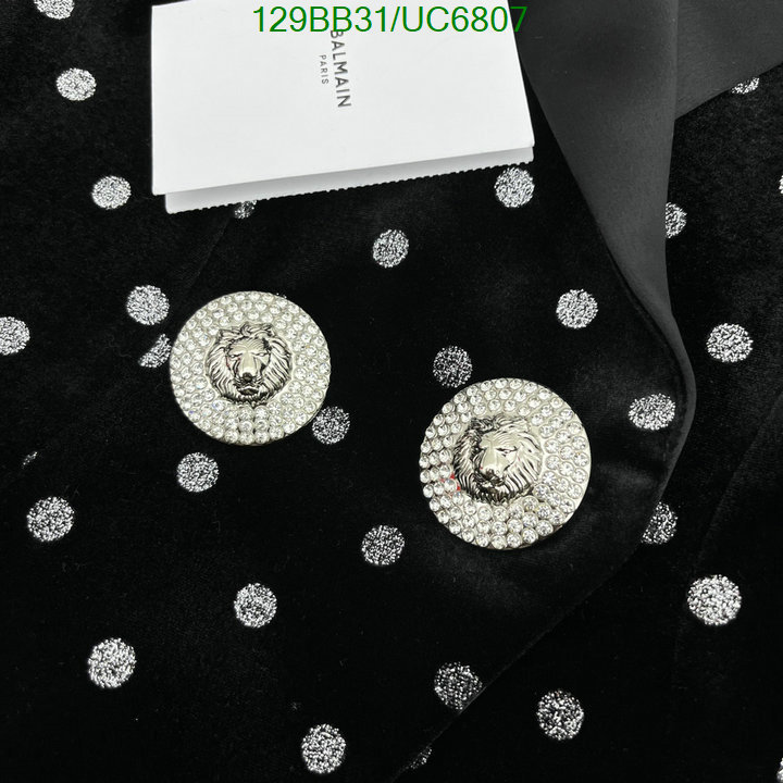 best aaaaa Balmain Luxury Replica Clothing Code: UC6807