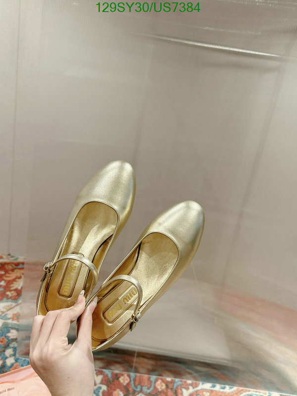 fake high quality High Quality Replica Miu Miu Women's Shoes Code: US7384