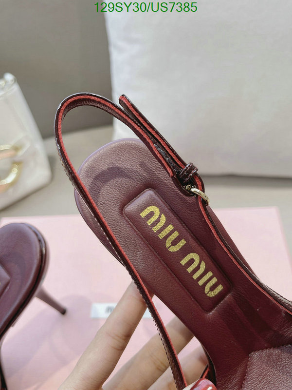first copy High Quality Replica Miu Miu Women's Shoes Code: US7385