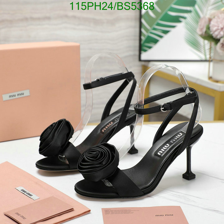 7 star collection Quality Replica MiuMiu Women's Shoes Code: BS5368