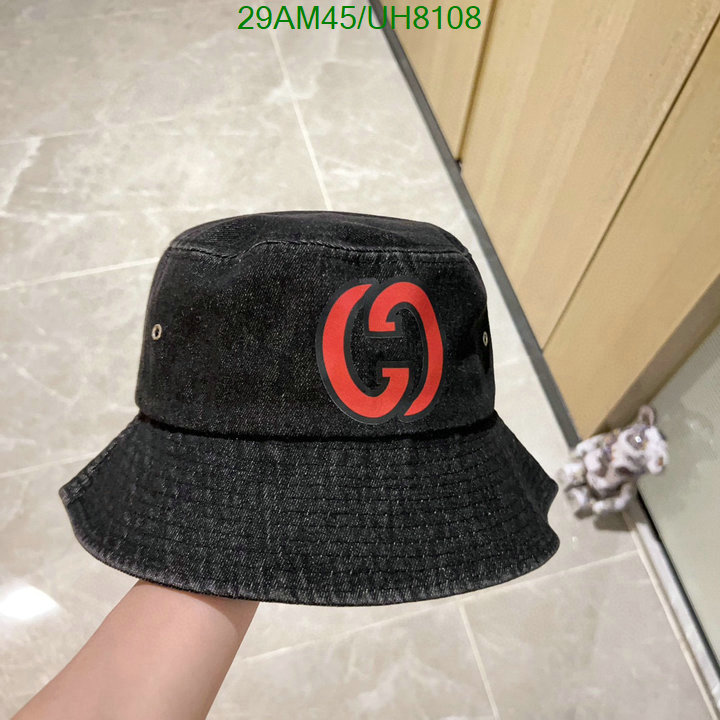 copy aaaaa Replica Wholesale Gucci Cap Code: UH8108