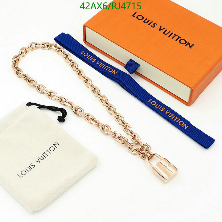 perfect YUPOO Louis Vuitton Replica Jewelry LV Code: RJ4715