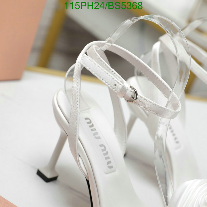 7 star collection Quality Replica MiuMiu Women's Shoes Code: BS5368