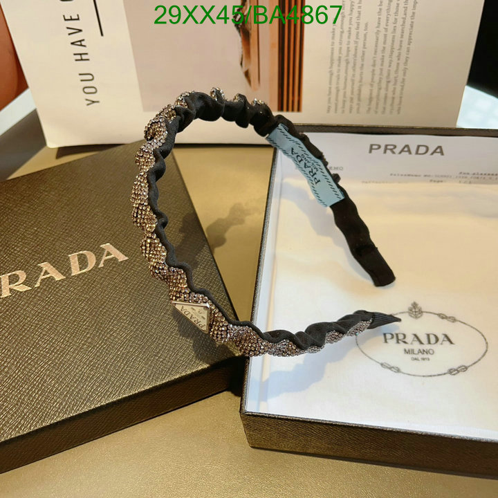 the best affordable Prada Most Desired Replica Headband Code: BA4867