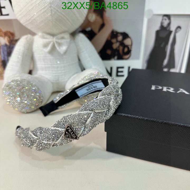 2024 aaaaa replica 1st copy Prada Most Desired Replica Headband Code: BA4865