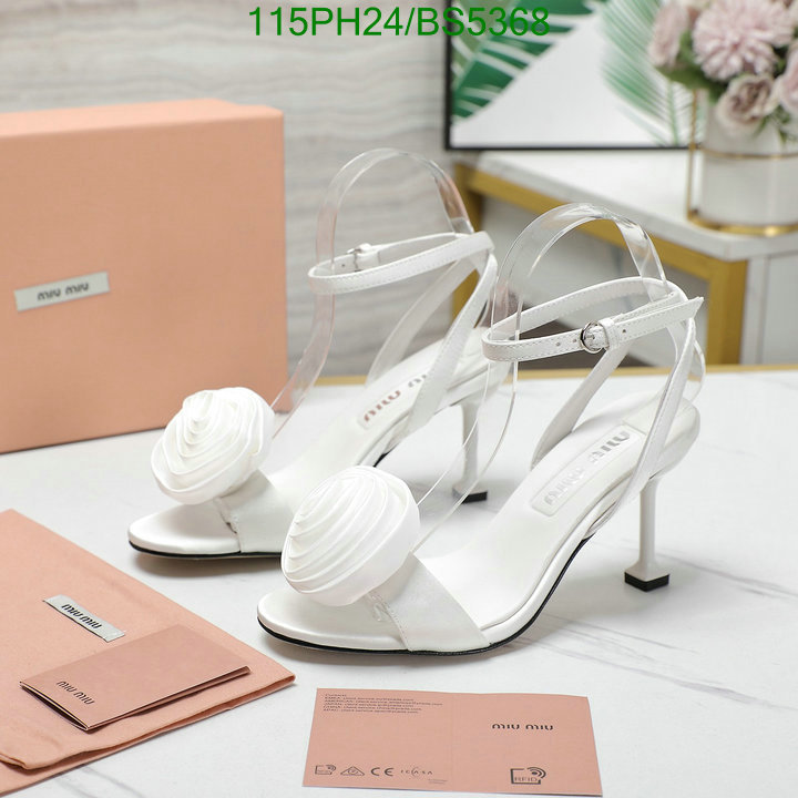 7 star collection Quality Replica MiuMiu Women's Shoes Code: BS5368