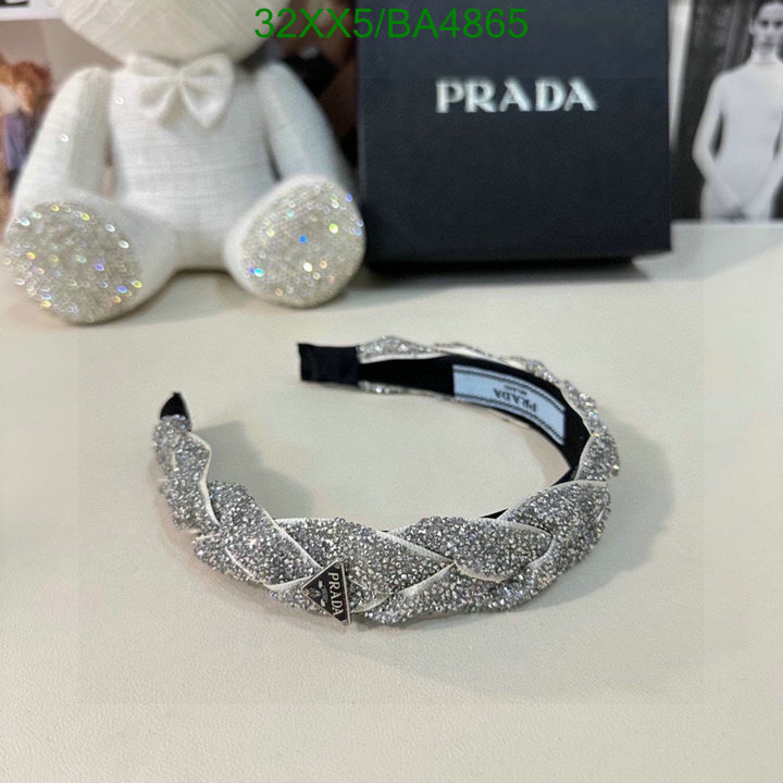 2024 aaaaa replica 1st copy Prada Most Desired Replica Headband Code: BA4865