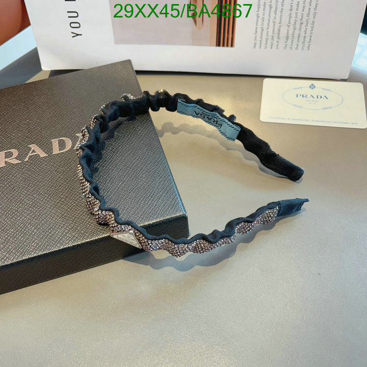 the best affordable Prada Most Desired Replica Headband Code: BA4867