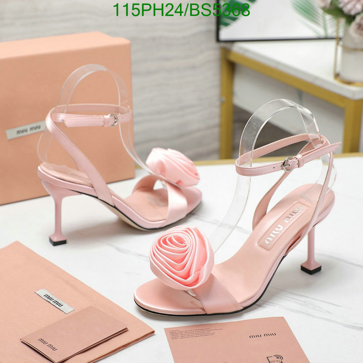 7 star collection Quality Replica MiuMiu Women's Shoes Code: BS5368