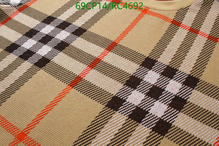 perfect Replica 1:1 Burberry Clothes Code: RC4692