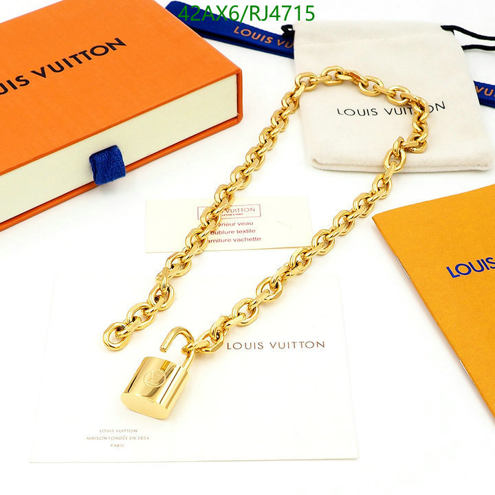 perfect YUPOO Louis Vuitton Replica Jewelry LV Code: RJ4715