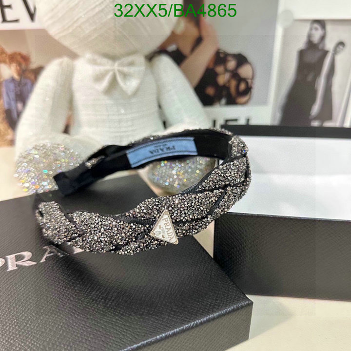 2024 aaaaa replica 1st copy Prada Most Desired Replica Headband Code: BA4865