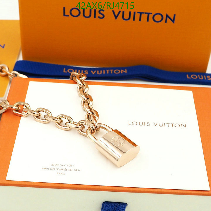 perfect YUPOO Louis Vuitton Replica Jewelry LV Code: RJ4715