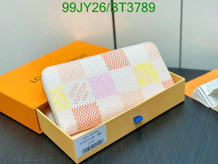 2024 luxury replicas Louis Vuitton 5A Best Replica Wallet LV Code: BT3789