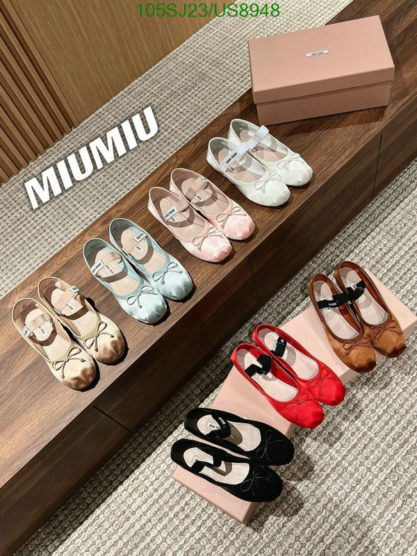 2024 replica wholesale cheap sales online Luxury Replica MiuMiu Women's Shoes Code: US8948