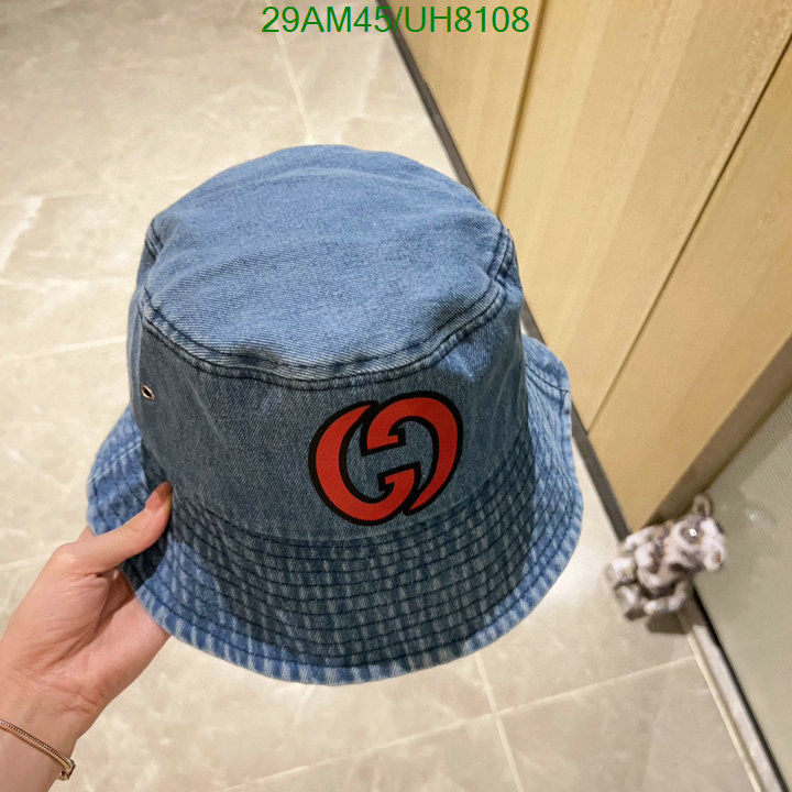 copy aaaaa Replica Wholesale Gucci Cap Code: UH8108