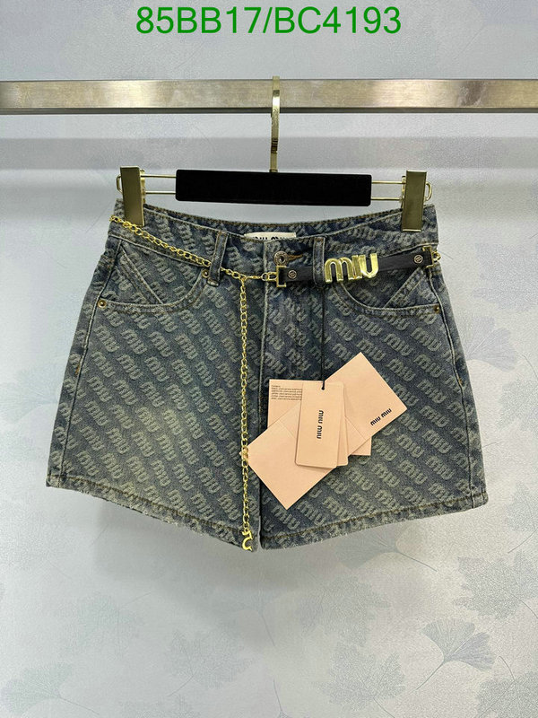 fake designer YUPOO MIUMIU Replica Designer Clothing Code: BC4193