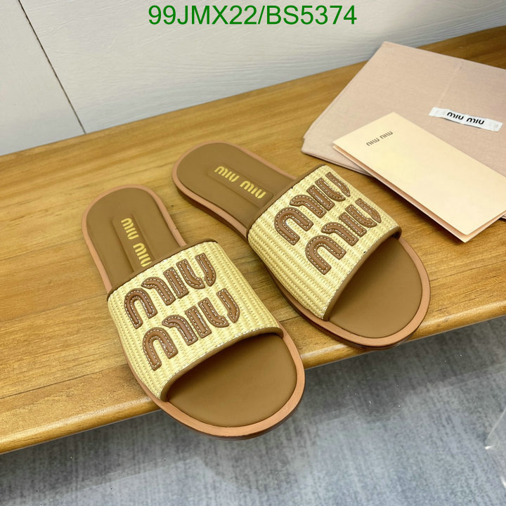aaaaa+ quality replica Quality Replica MiuMiu Women's Shoes Code: BS5374