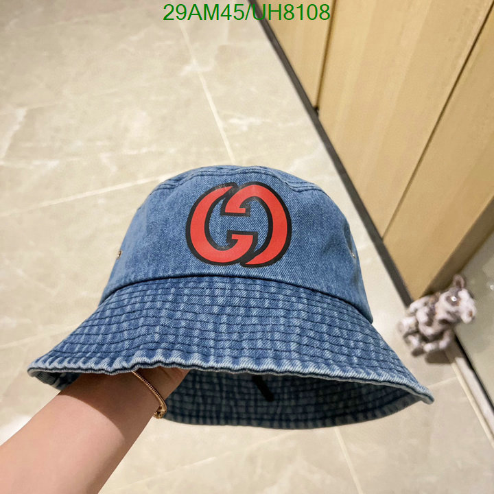 copy aaaaa Replica Wholesale Gucci Cap Code: UH8108