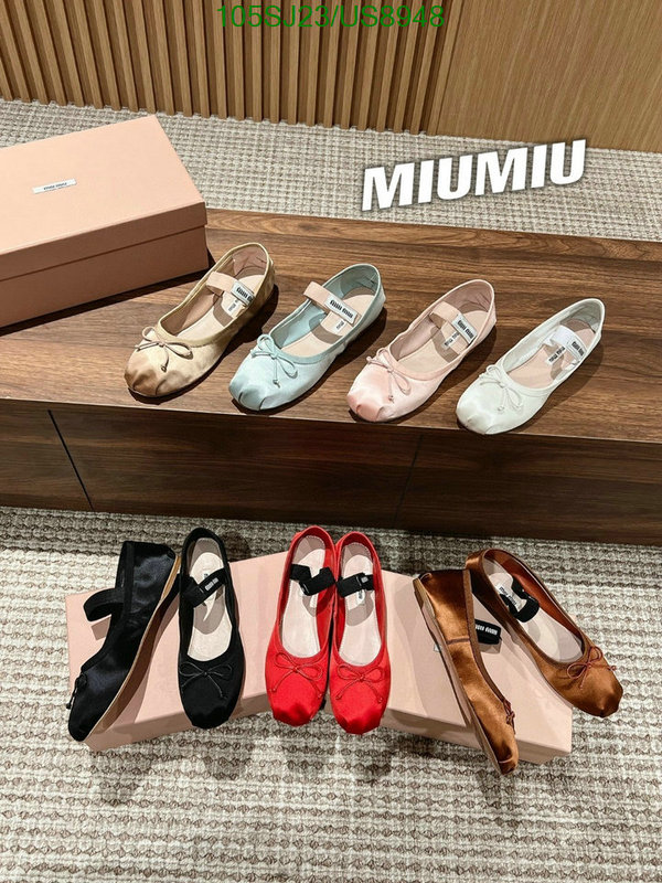 2024 replica wholesale cheap sales online Luxury Replica MiuMiu Women's Shoes Code: US8948
