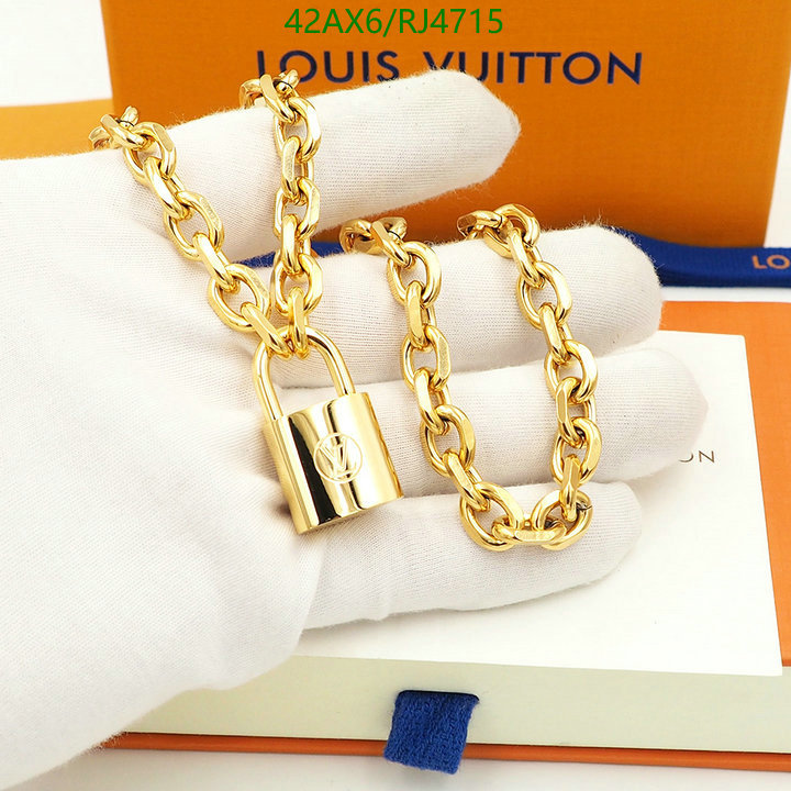 perfect YUPOO Louis Vuitton Replica Jewelry LV Code: RJ4715