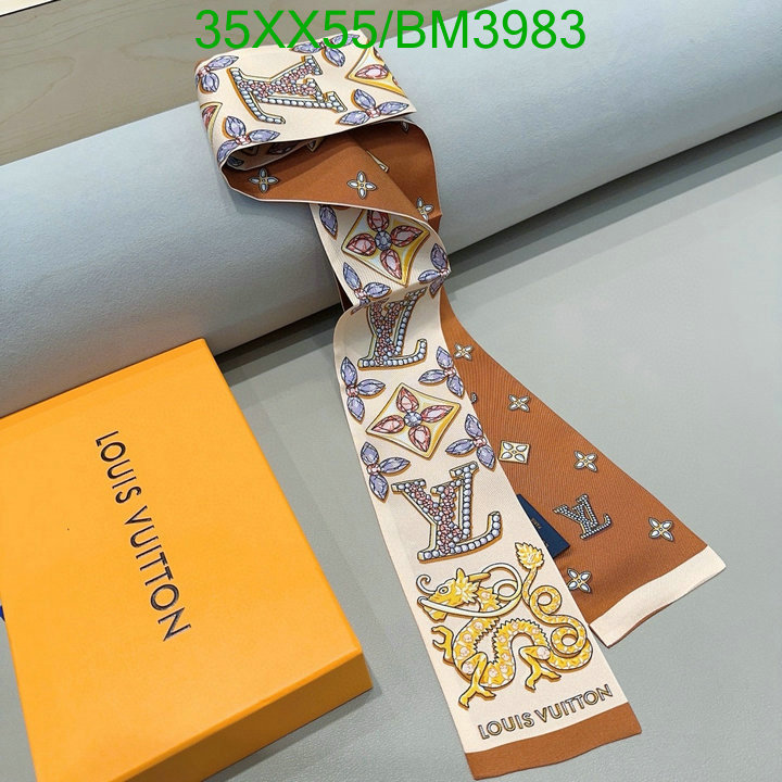 exclusive cheap Louis Vuitton Replica Scarf LV Code: BM3983